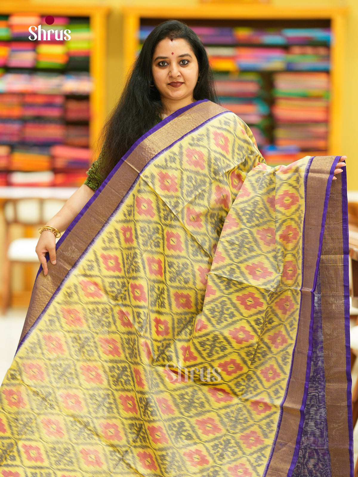 Pochampally sico Saree - EH14022 - Shop on Shrus.com