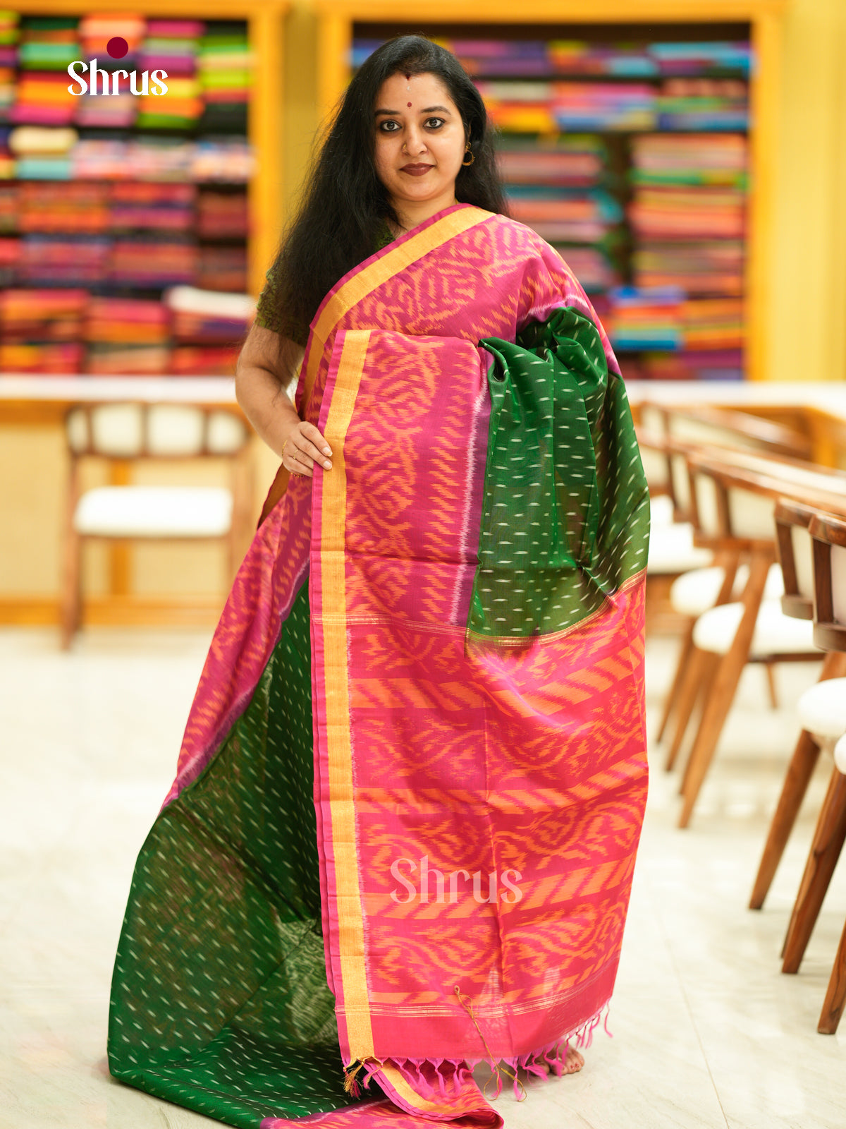 Pochampally sico Saree - EH14028 - Shop on Shrus.com
