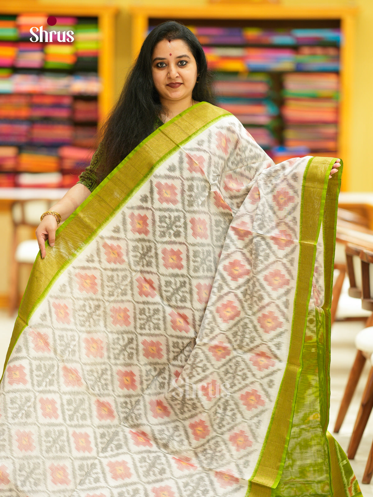 Pochampally sico Saree - EH14036 - Shop on Shrus.com