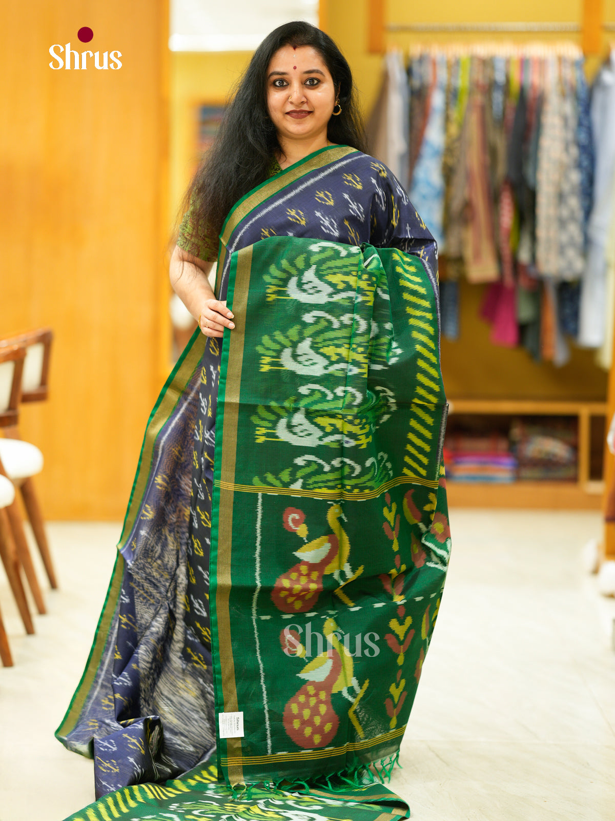 Pochampally sico Saree - EH14040 - Shop on Shrus.com