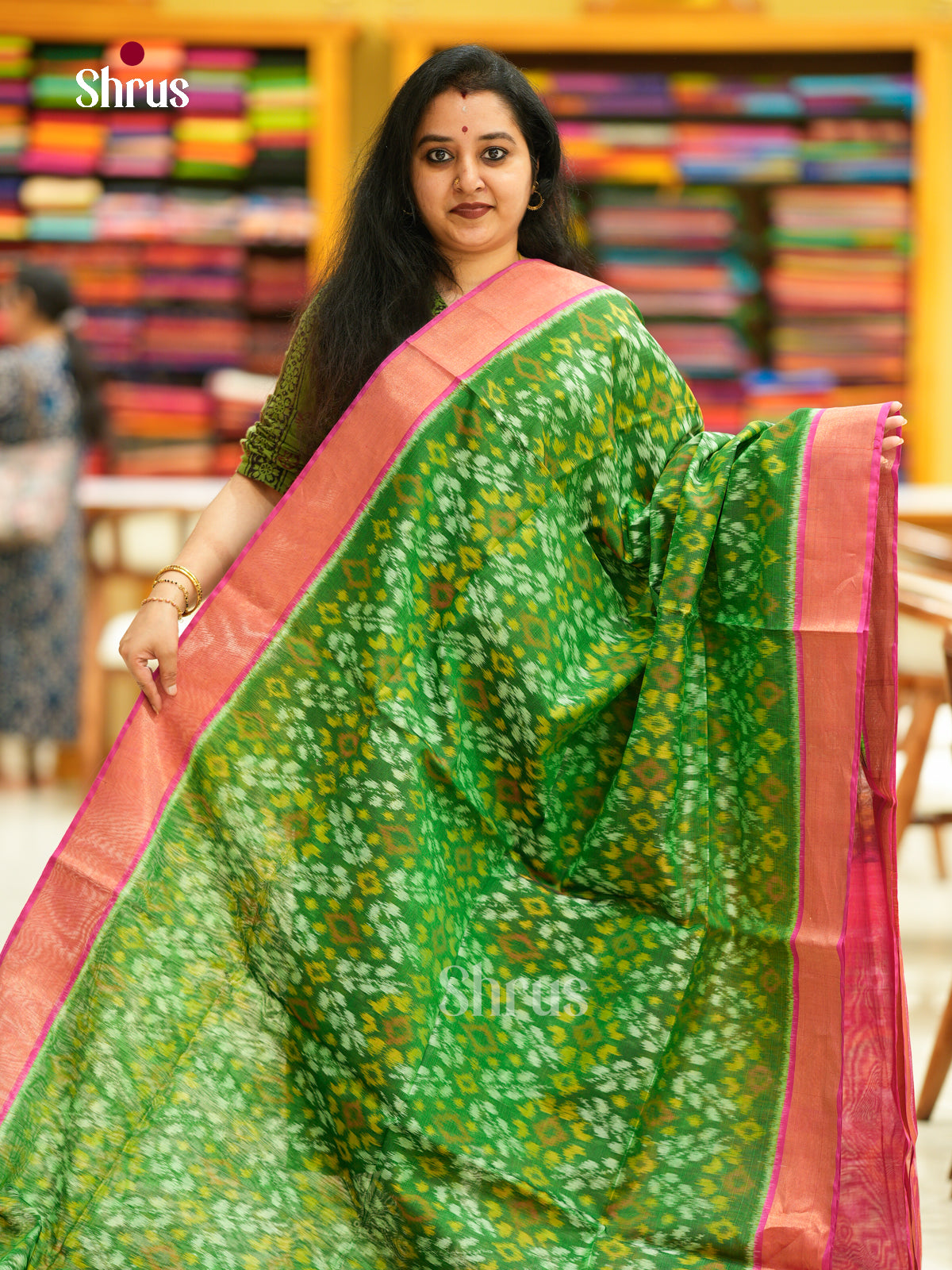 Pochampally sico Saree - EH14043 - Shop on Shrus.com
