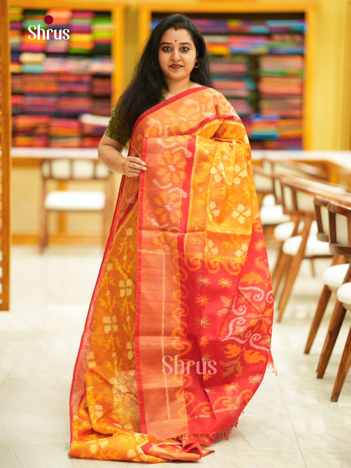 Pochampally sico Saree - EH14052 - Shop on Shrus.com
