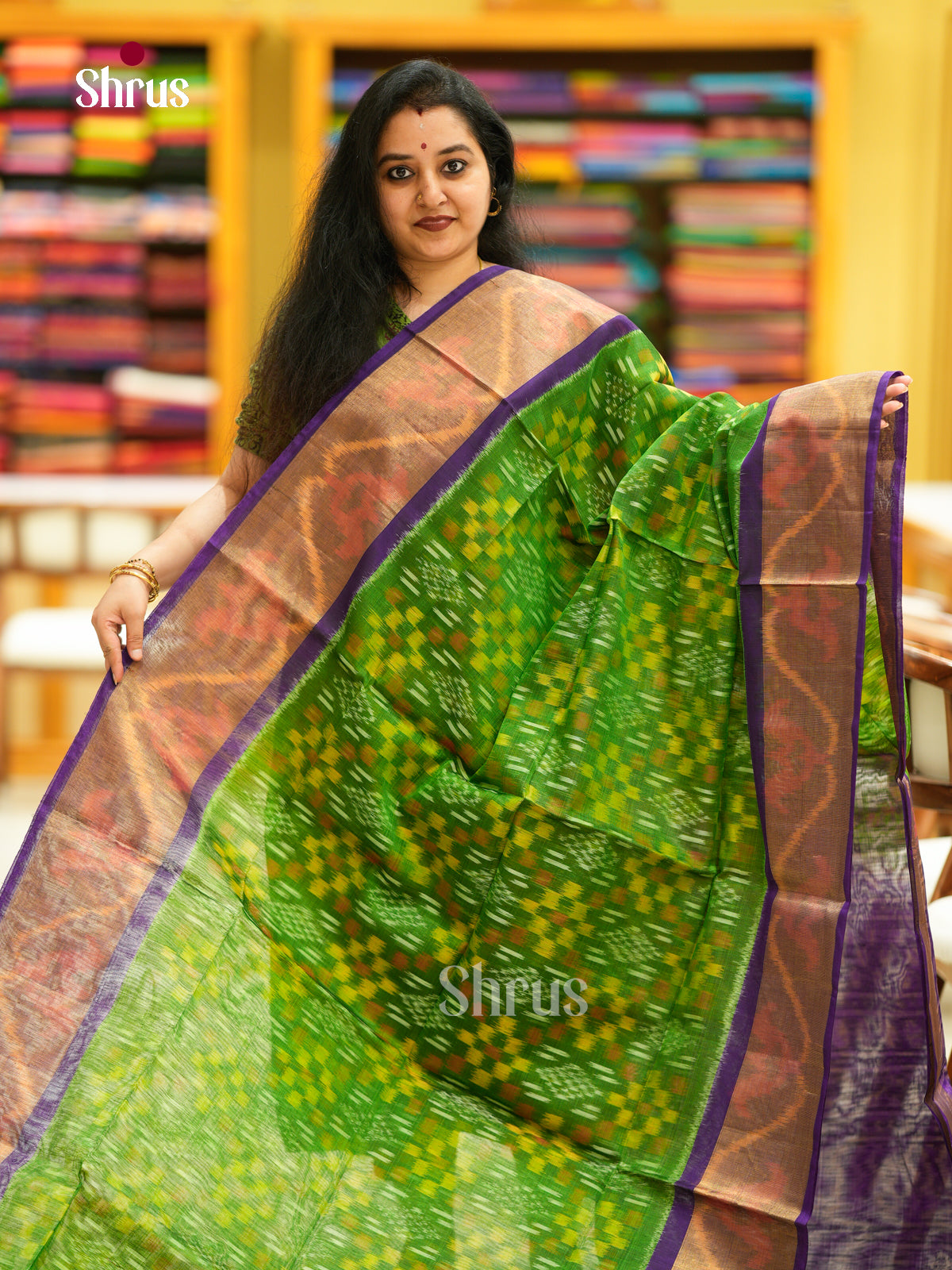 Pochampally sico Saree - EH14053 - Shop on Shrus.com