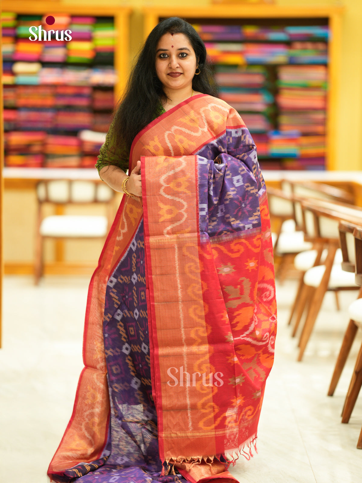 Pochampally sico Saree - EH14054 - Shop on Shrus.com