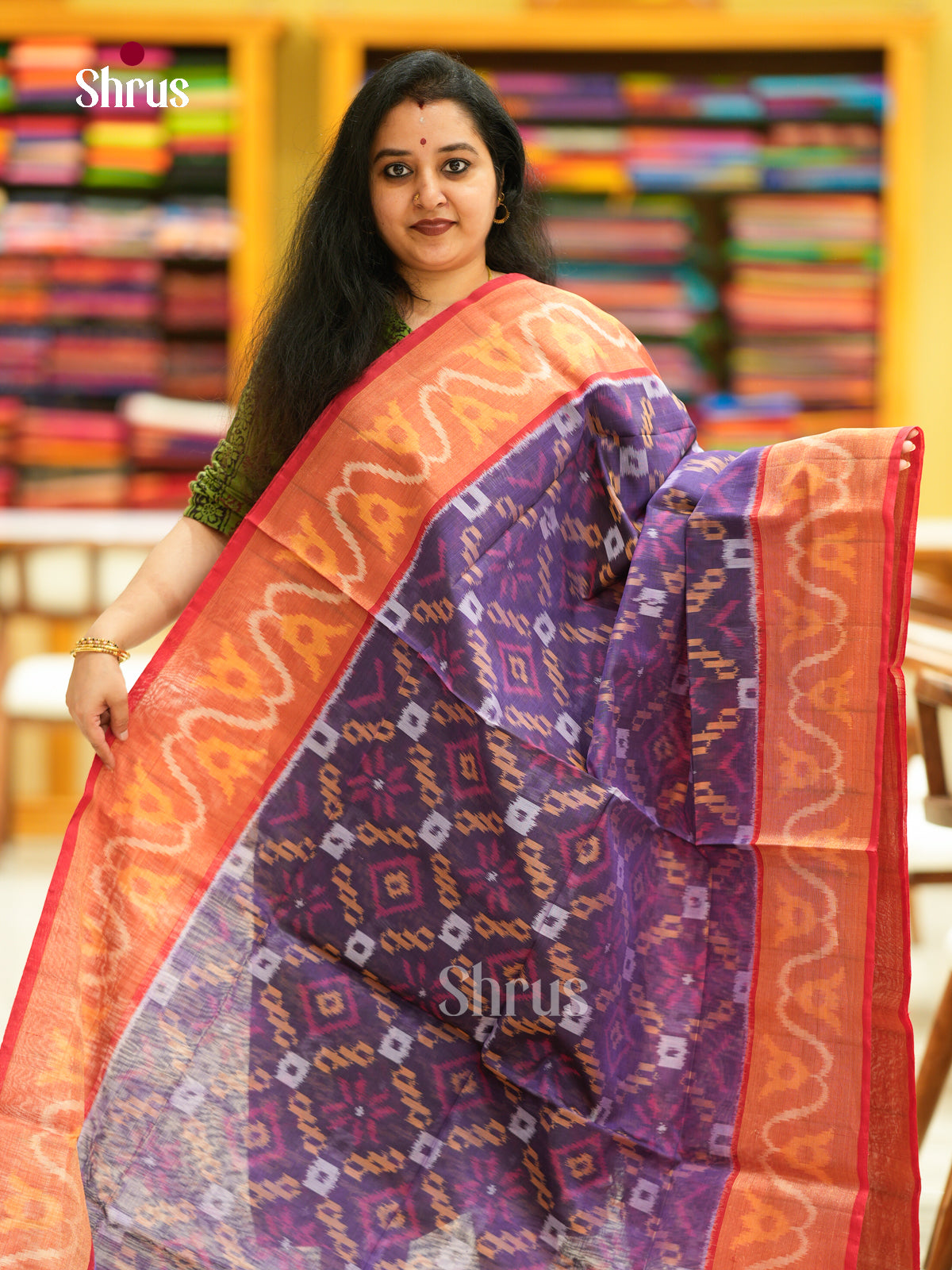 Pochampally sico Saree - EH14054 - Shop on Shrus.com