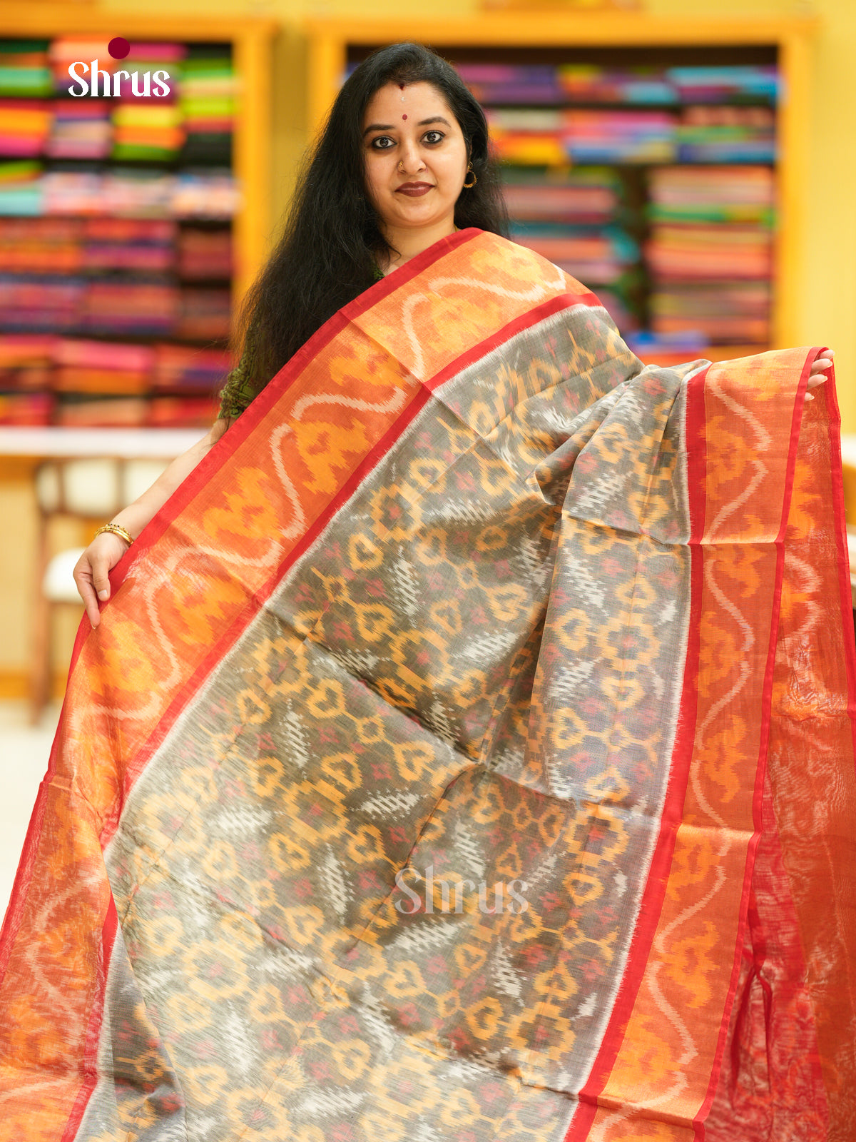 Pochampally sico Saree - EH14055 - Shop on Shrus.com