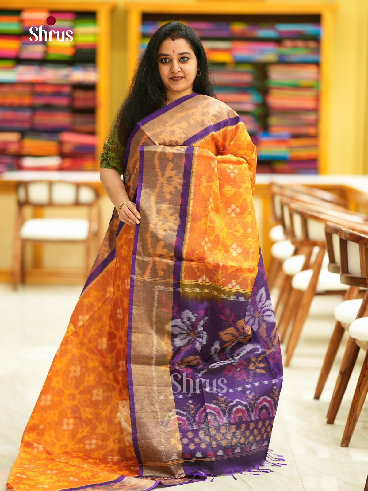 Pochampally sico Saree - EH14056 - Shop on Shrus.com