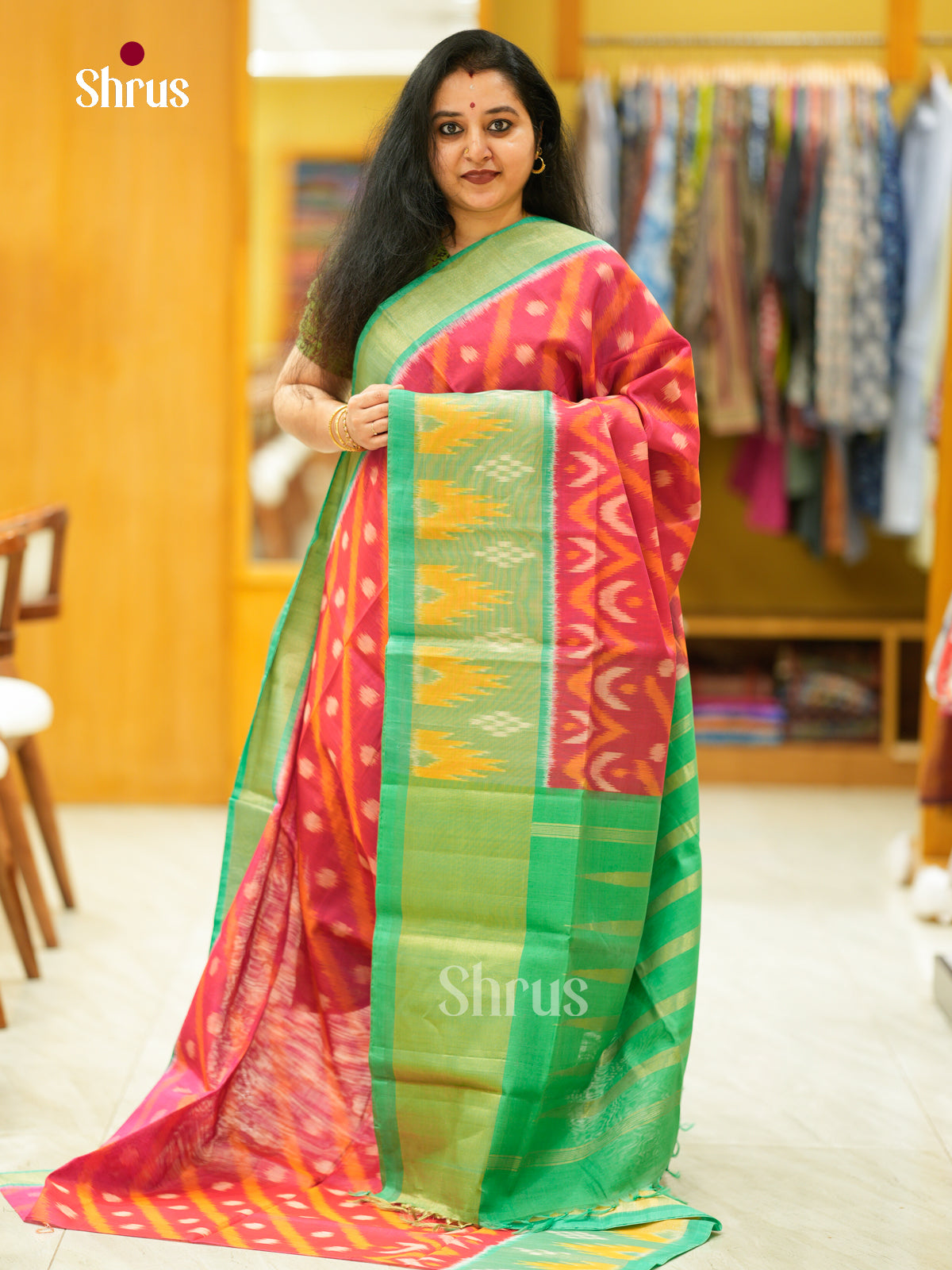 Pochampally sico Saree - EH14059 - Shop on Shrus.com