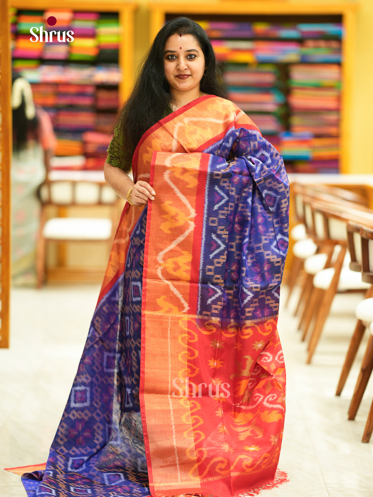 Pochampally sico Saree - EH14062 - Shop on Shrus.com