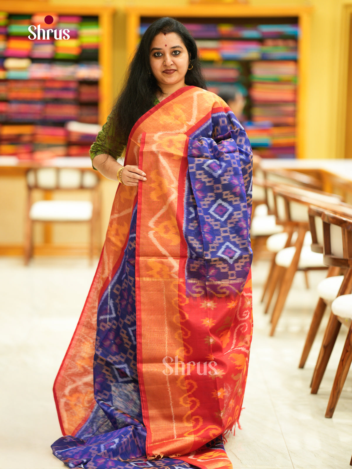 Pochampally sico Saree - EH14063 - Shop on Shrus.com