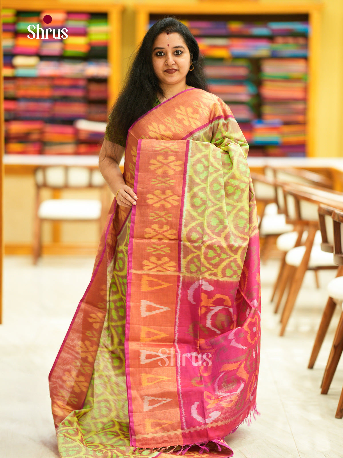 Pochampally sico Saree - EH14064 - Shop on Shrus.com