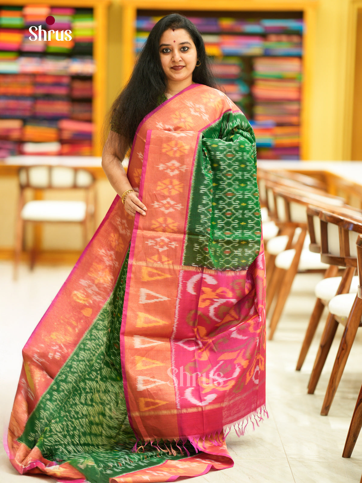 Pochampally sico Saree - EH14067 - Shop on Shrus.com