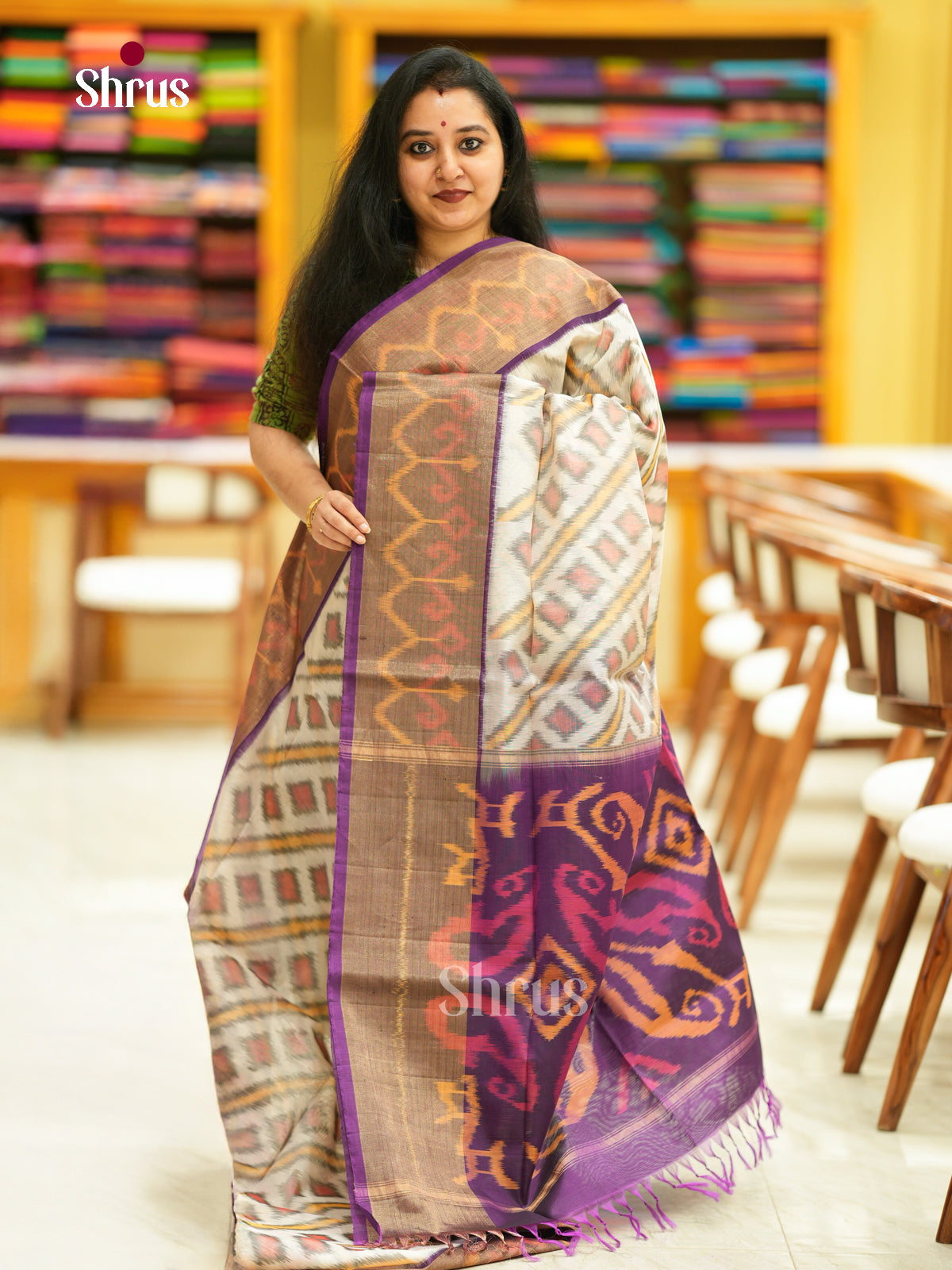 Pochampally sico Saree - EH14068 - Shop on Shrus.com