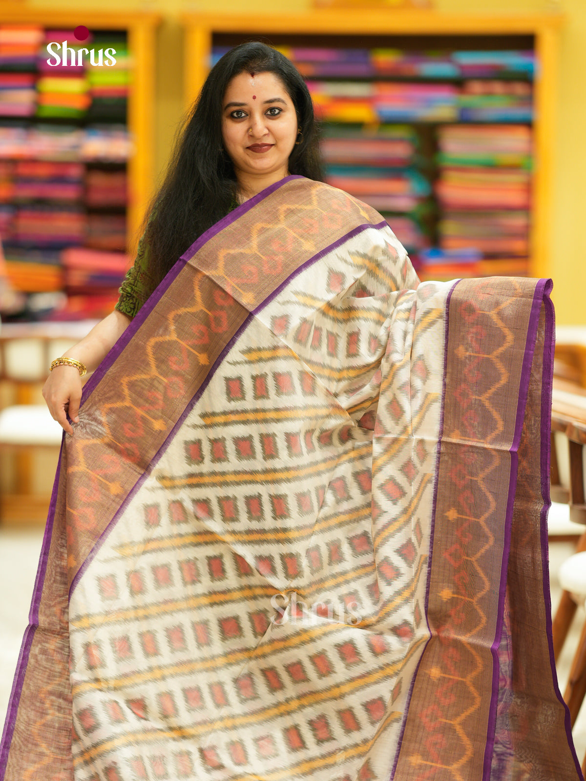 Pochampally sico Saree - EH14068 - Shop on Shrus.com