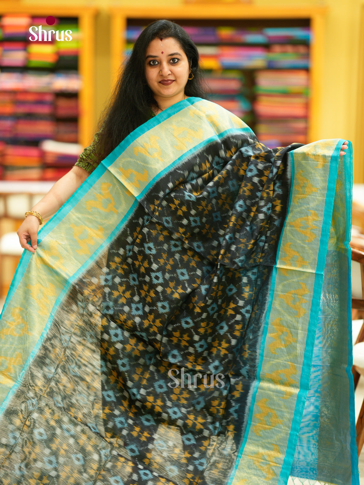 Pochampally sico Saree - EH14073 - Shop on Shrus.com