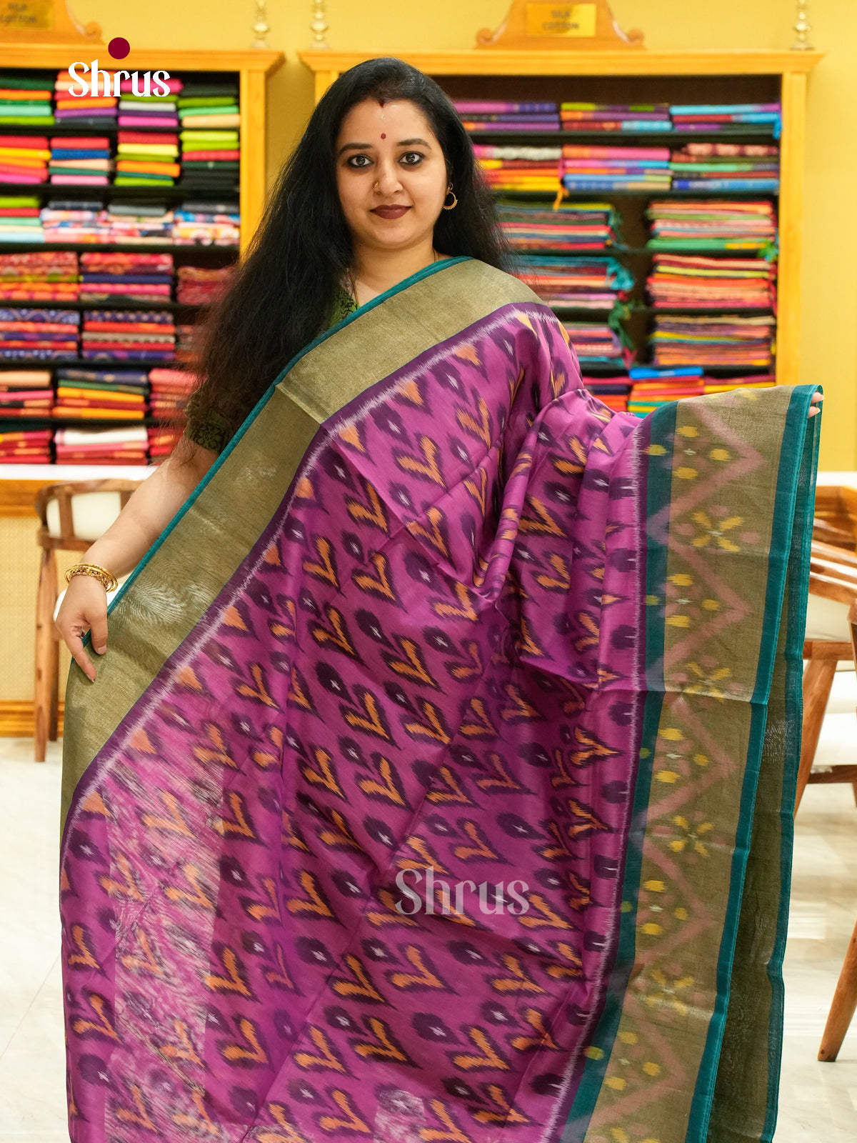 Pochampally sico Saree - EH14075 - Shop on Shrus.com