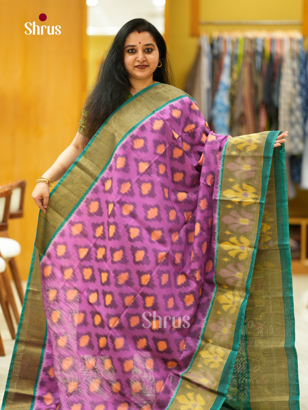 Pochampally sico Saree - EH14076 - Shop on Shrus.com