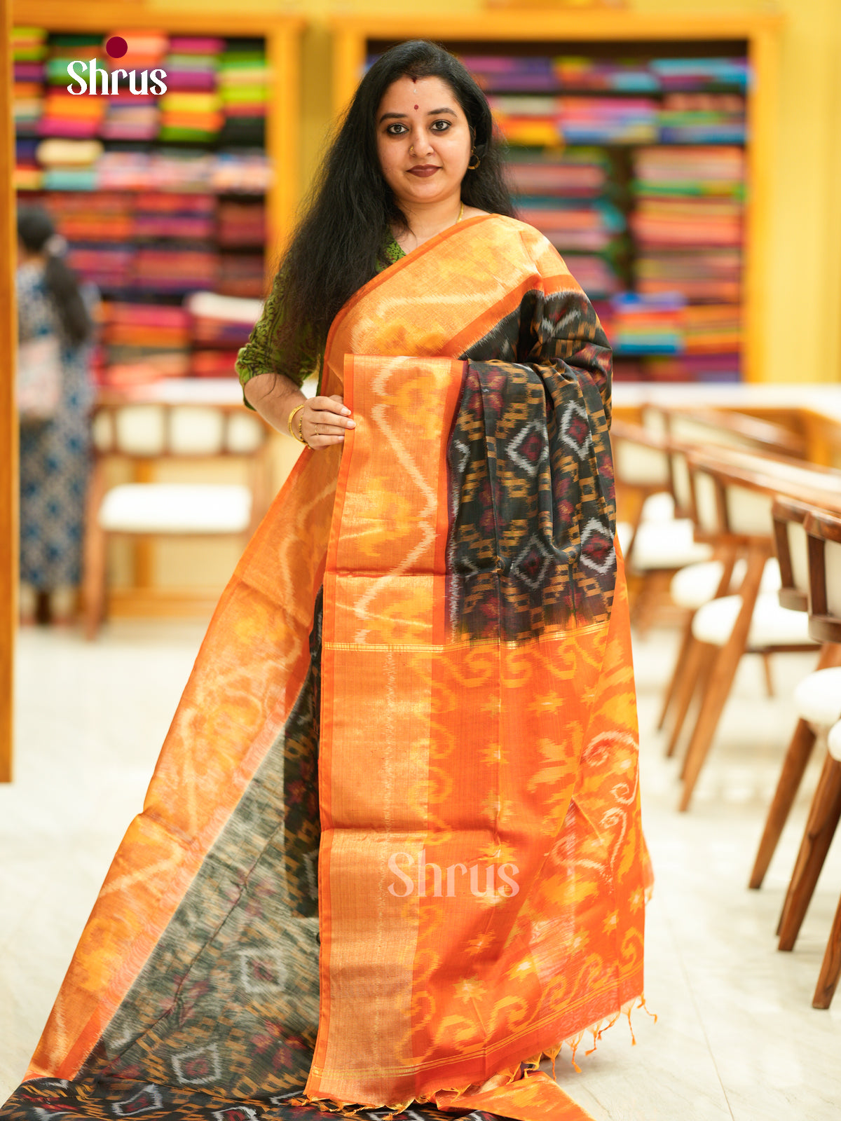 Pochampally sico Saree - EH14078 - Shop on Shrus.com