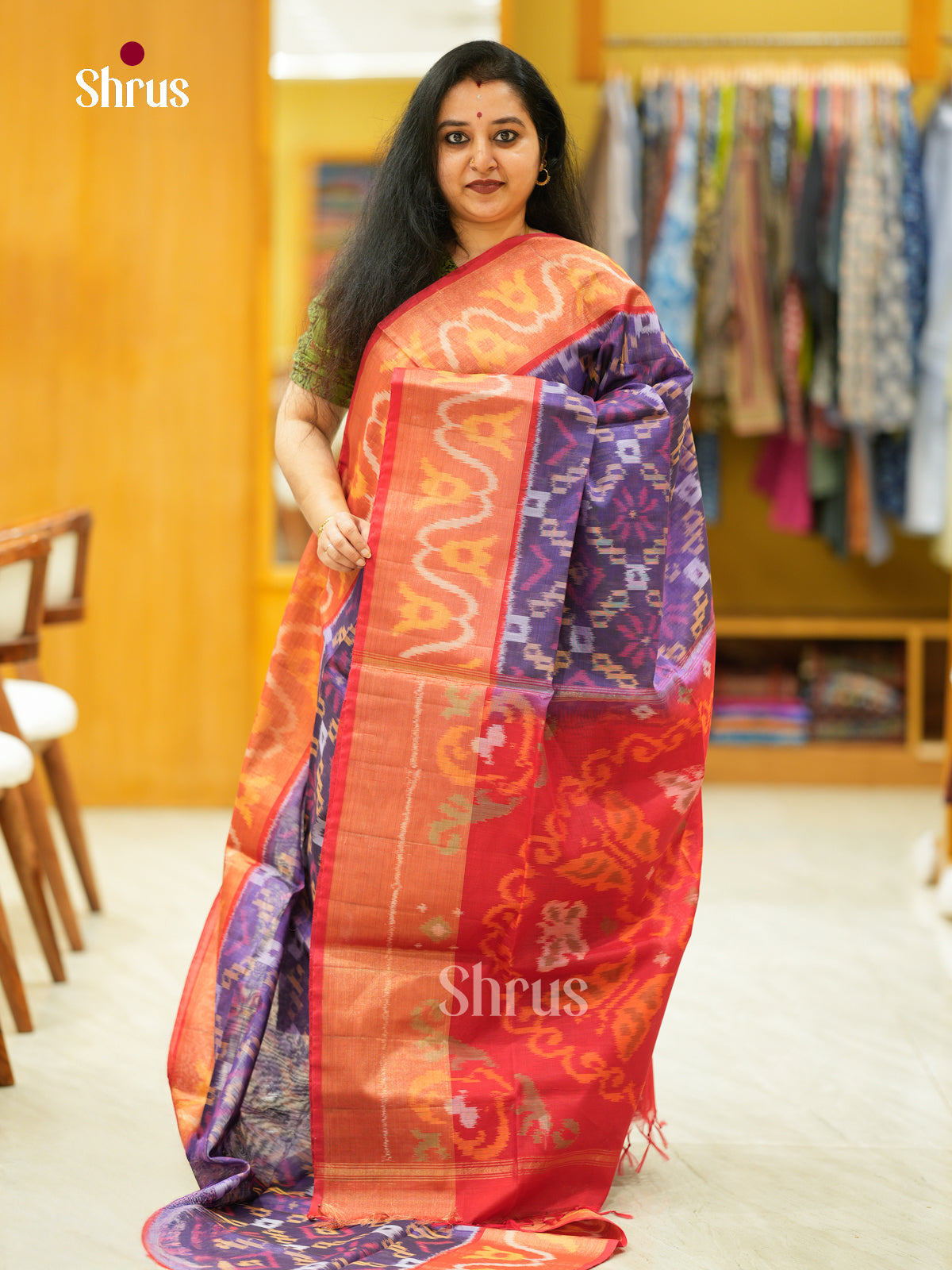 Pochampally sico Saree - EH14079 - Shop on Shrus.com