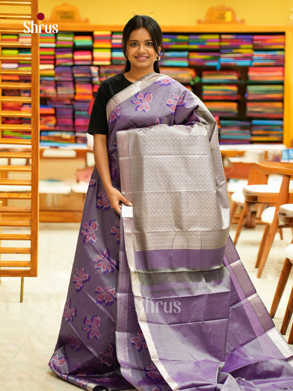 Kanchipuram-halfpure Saree - EH17003