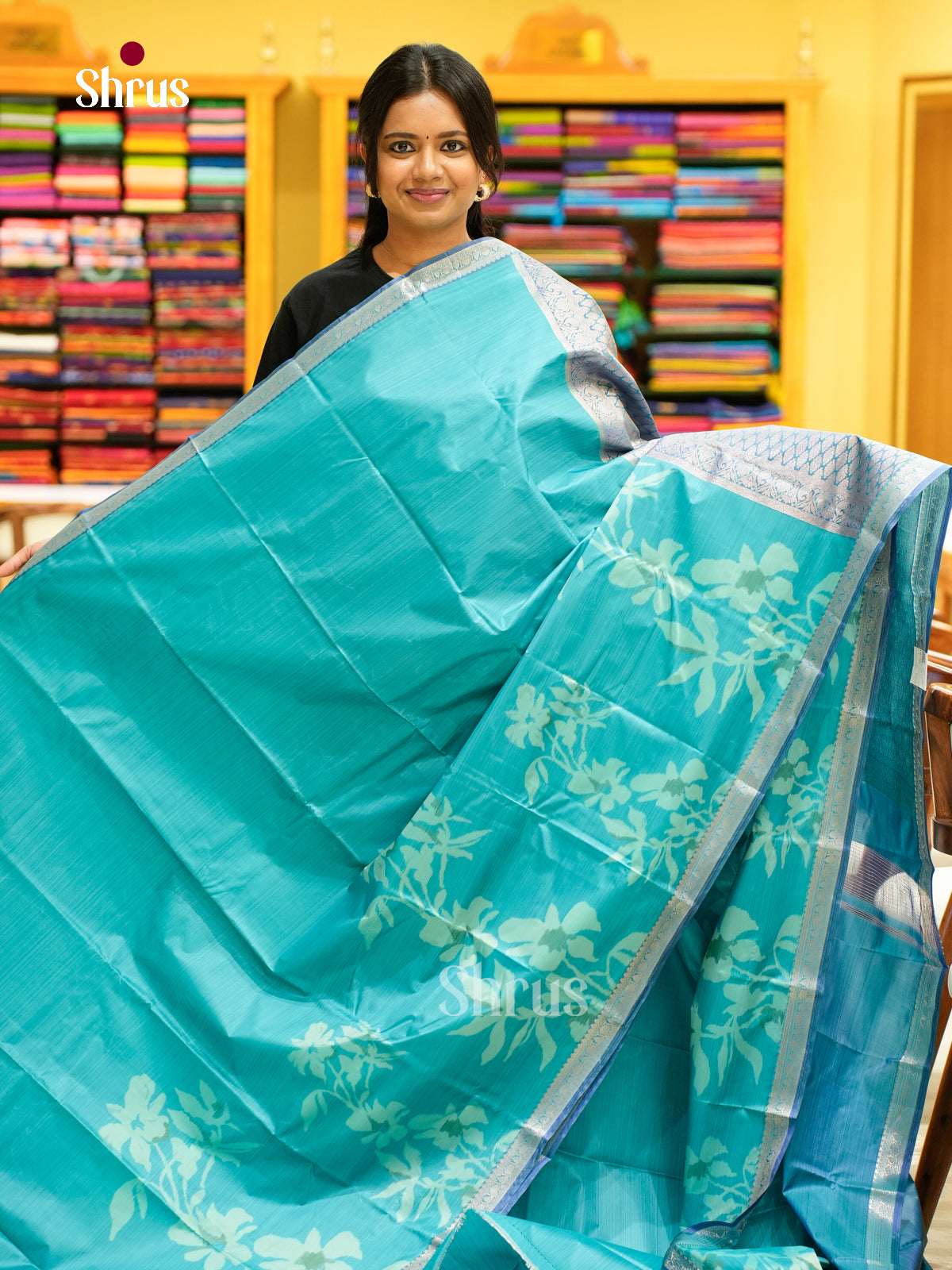 Kanchipuram-halfpure Saree - EH17005