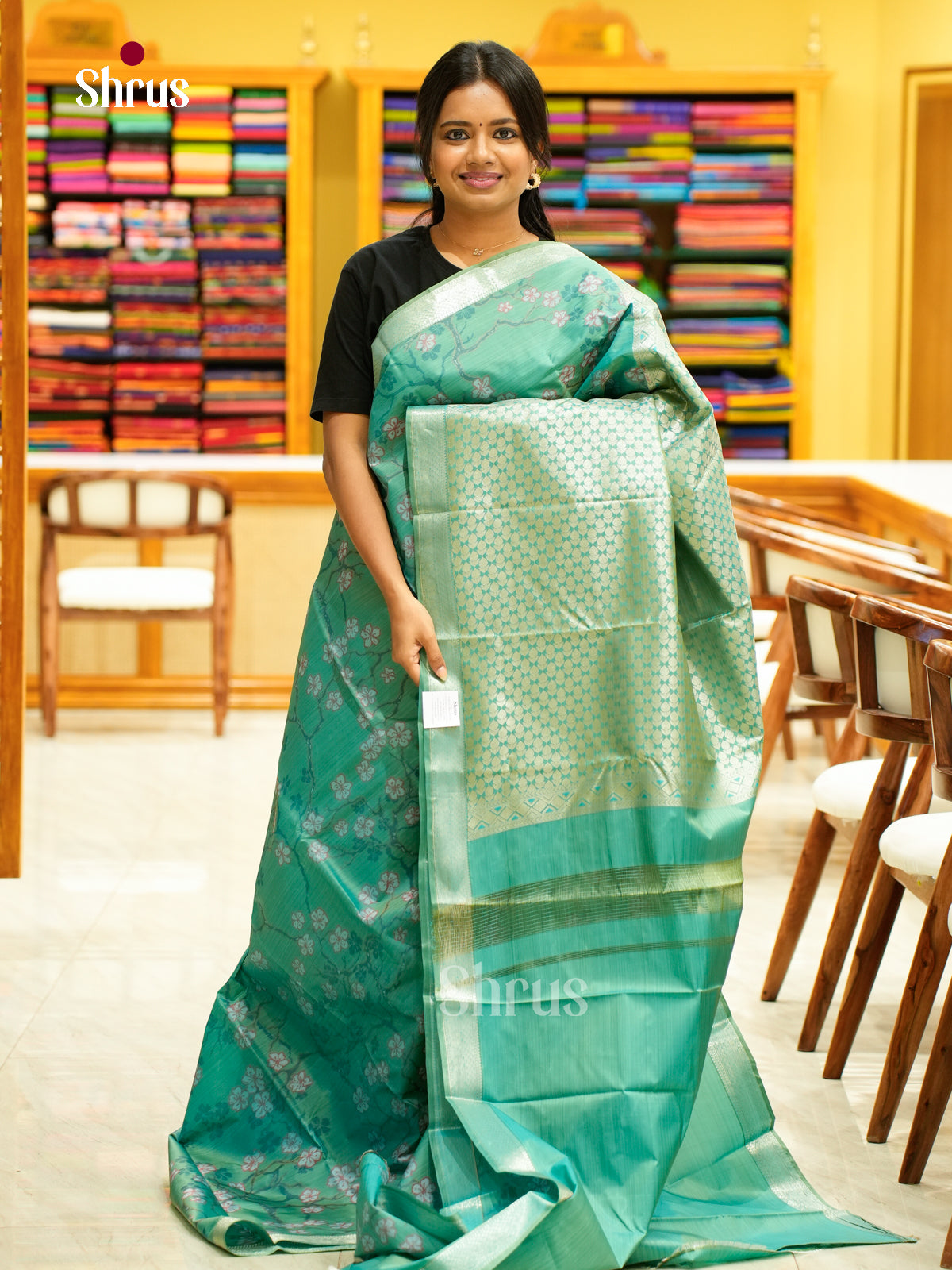 Kanchipuram-halfpure Saree - EH17013