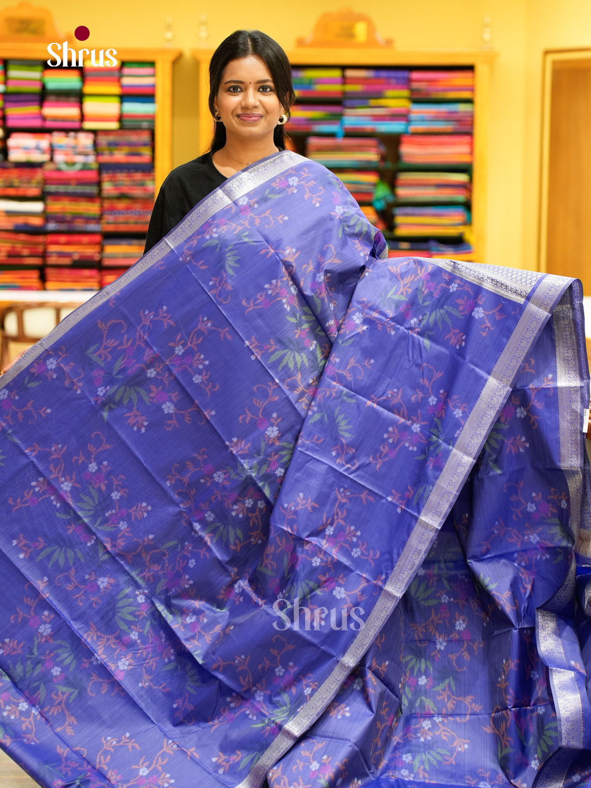 Kanchipuram-halfpure Saree - EH17016