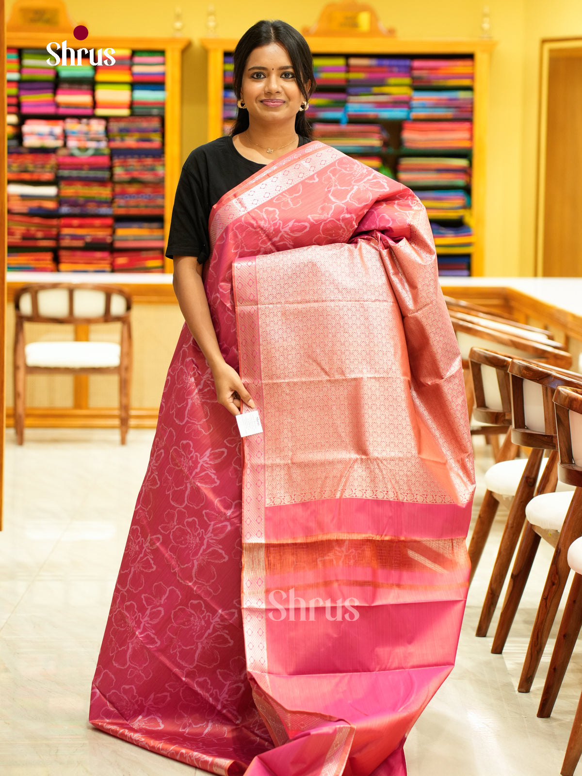 Kanchipuram-halfpure Saree - EH17019