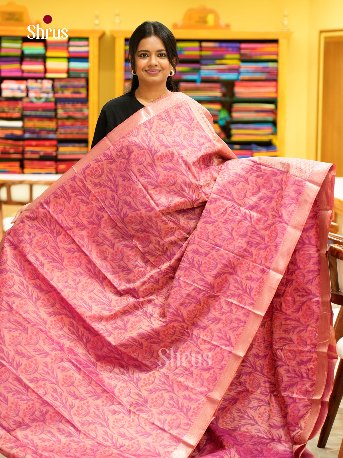 Kanchipuram-halfpure Saree - EH17026