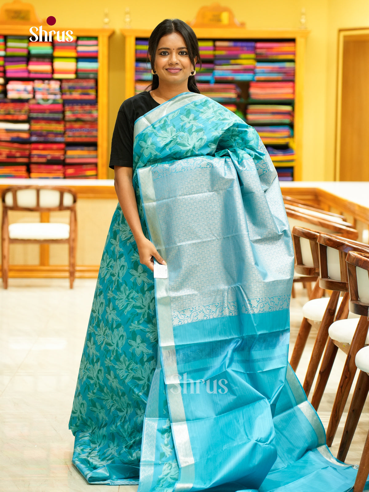Kanchipuram-halfpure Saree - EH17029
