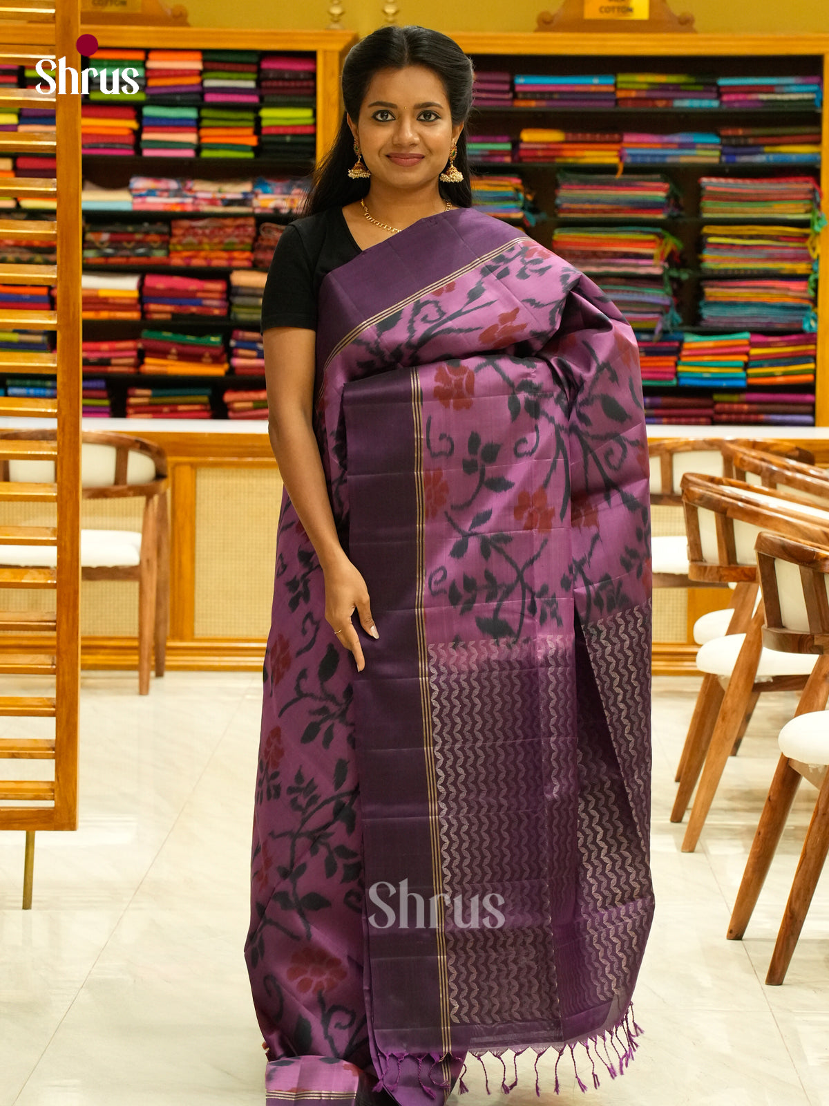 Softsilk-halfpure Saree - EH17115