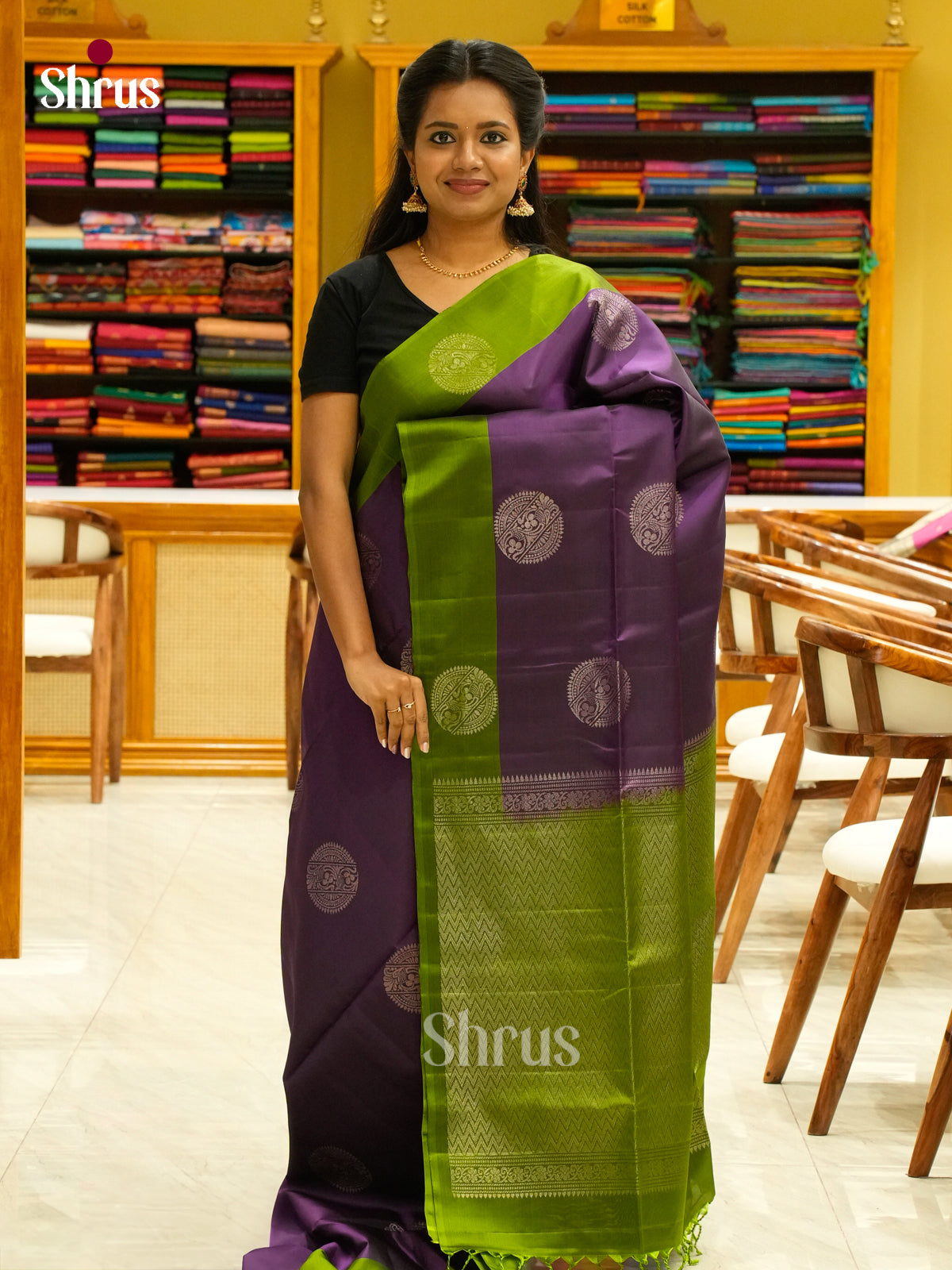 Softsilk-halfpure Saree - EH17134