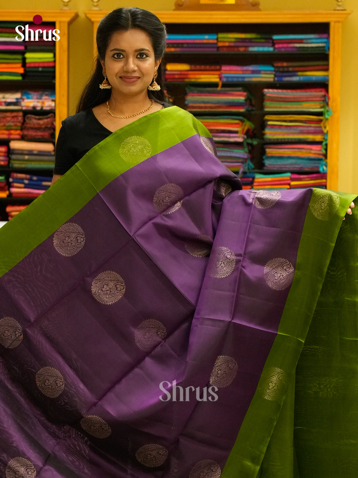 Softsilk-halfpure Saree - EH17134