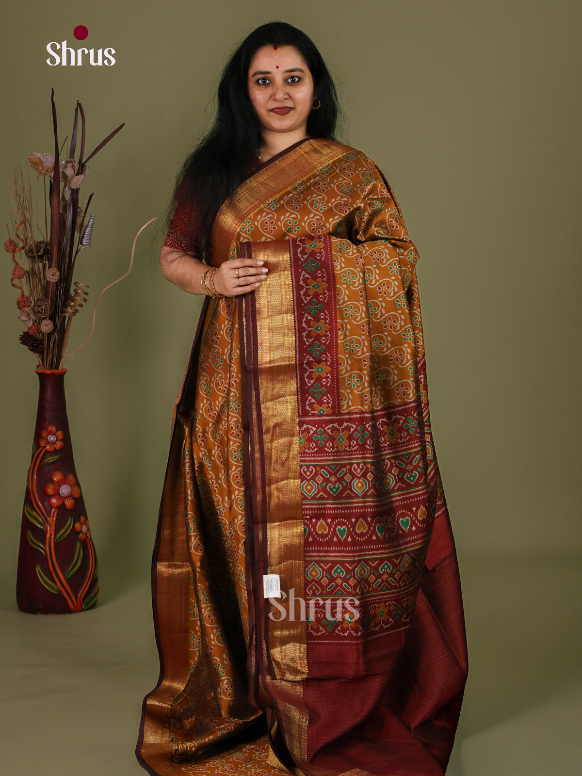 Semi Patola Saree - EH18018