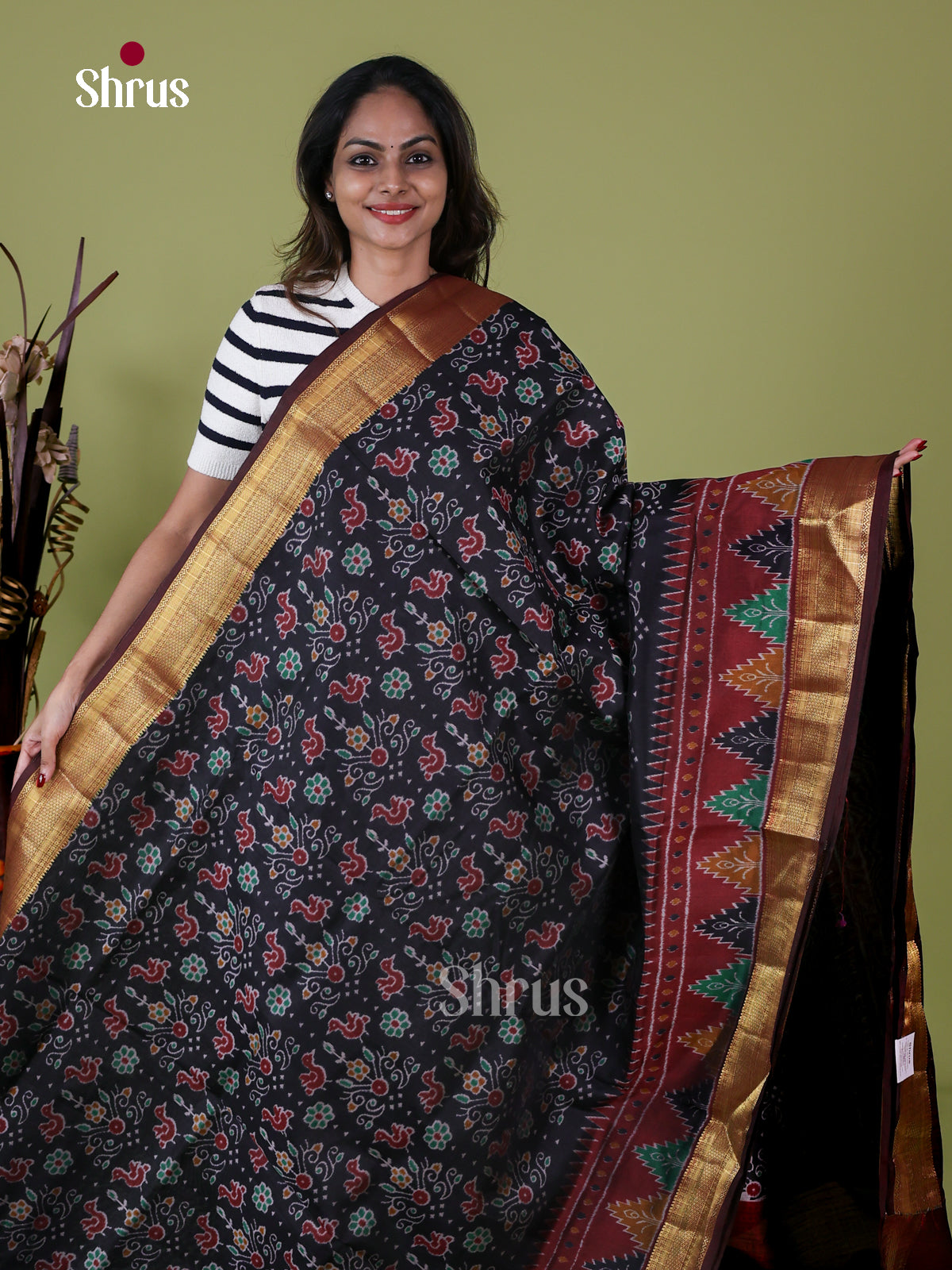 Semi Patola Saree - EH18025