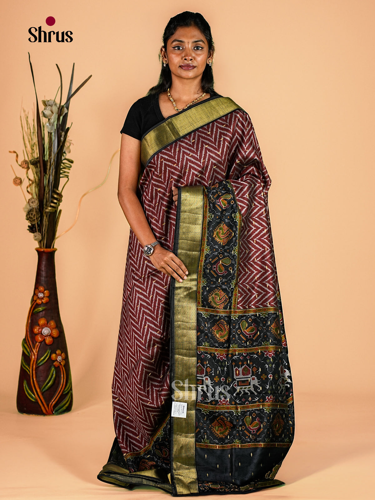 Semi Patola Saree - EH18028
