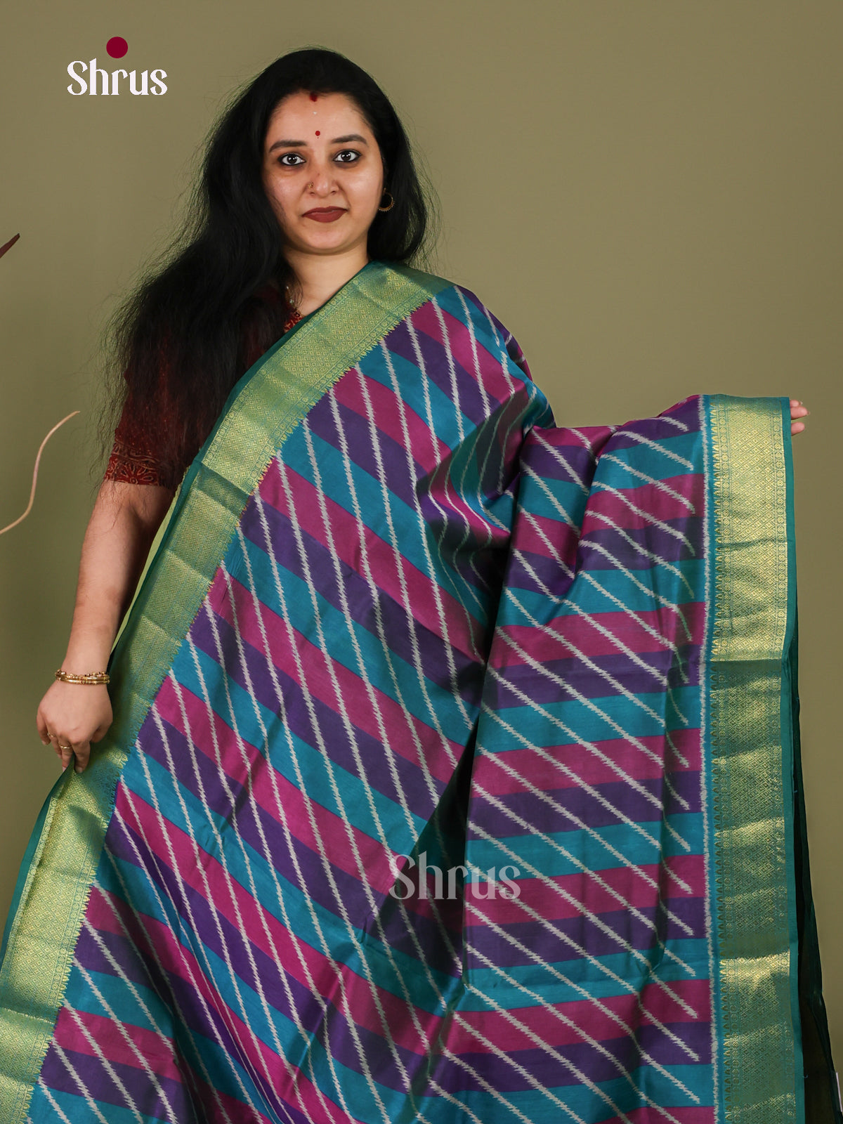 Semi Patola Saree - EH18047