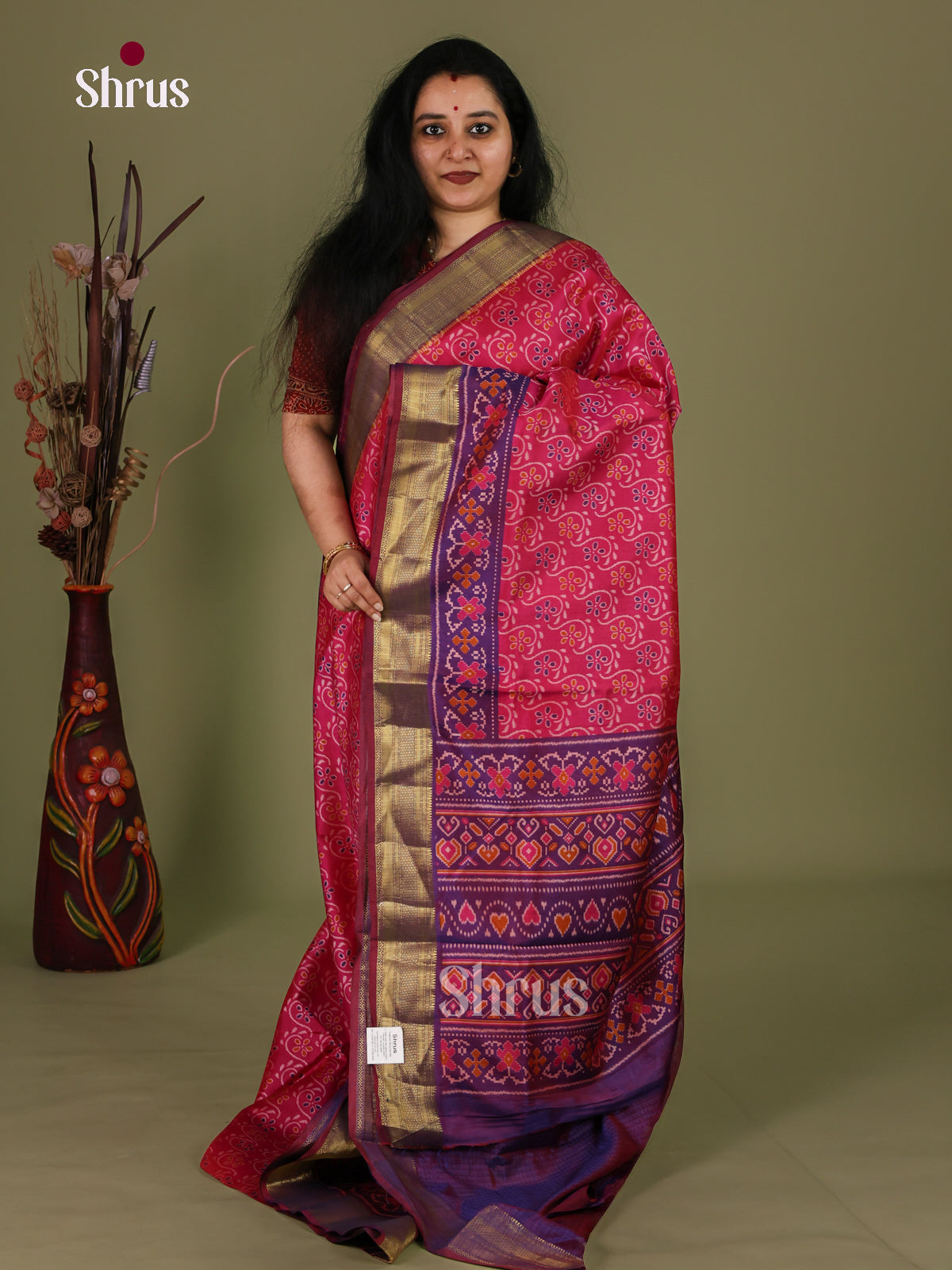 Semi Patola Saree - EH18056