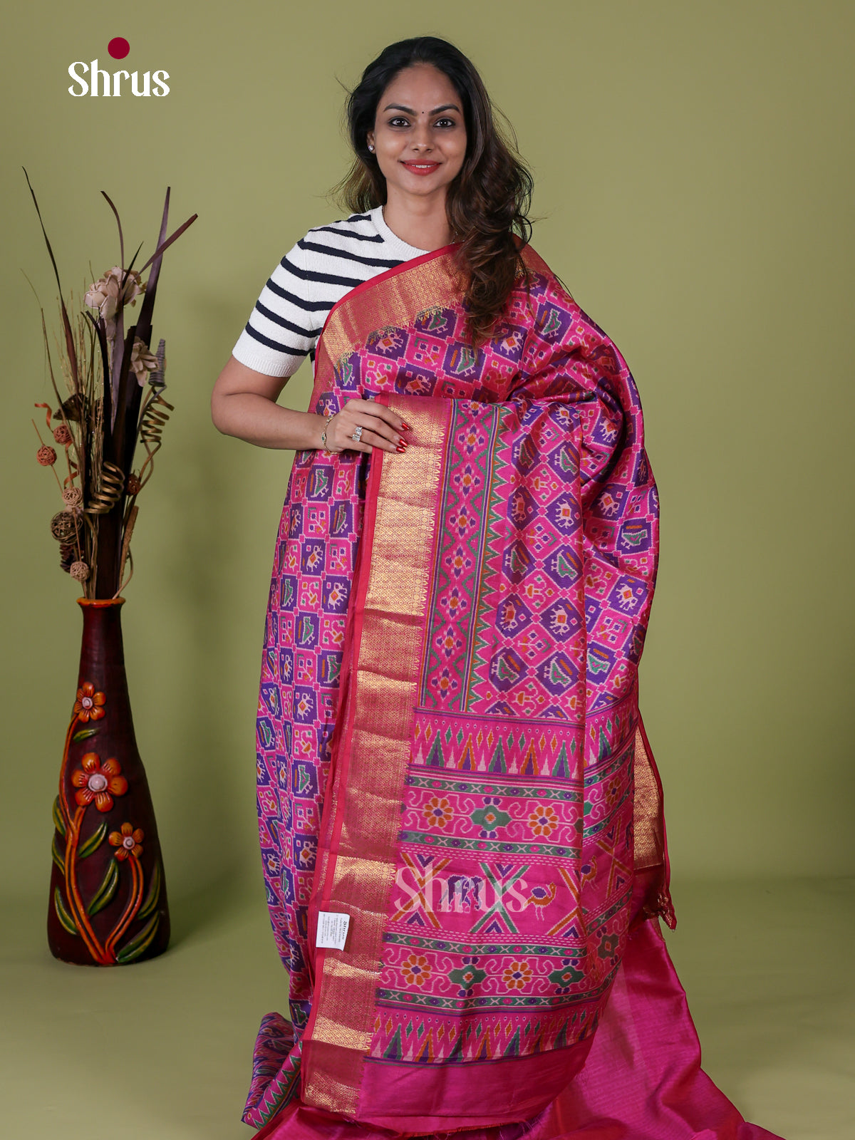 Semi Patola Saree - EH18059