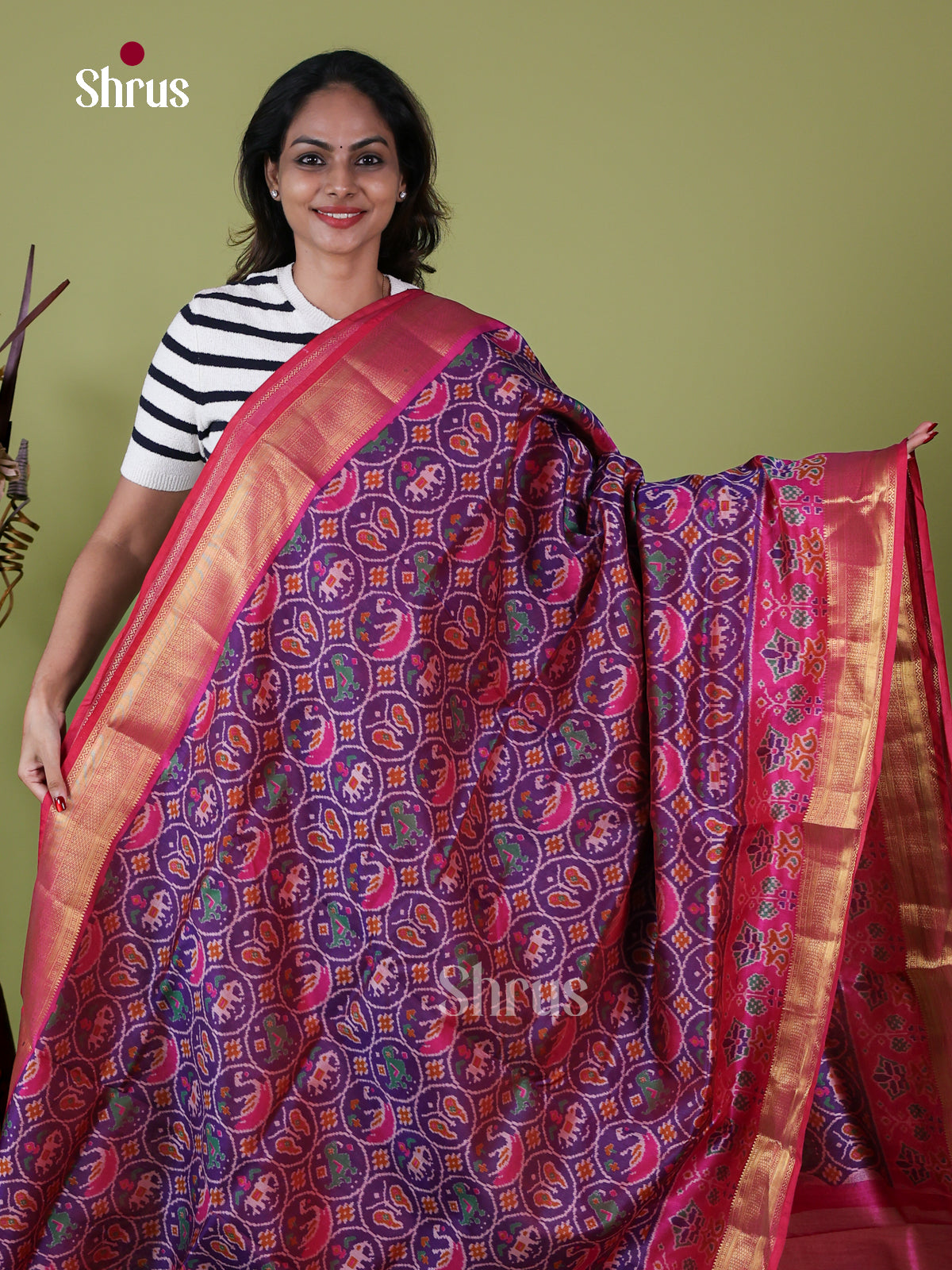 Semi Patola Saree - EH18060