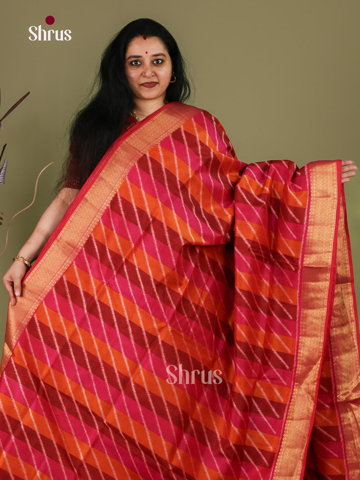 Semi Patola Saree - EH18063