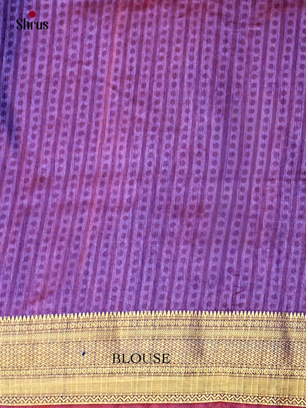 Majenta & Violet -Semi Patola Saree