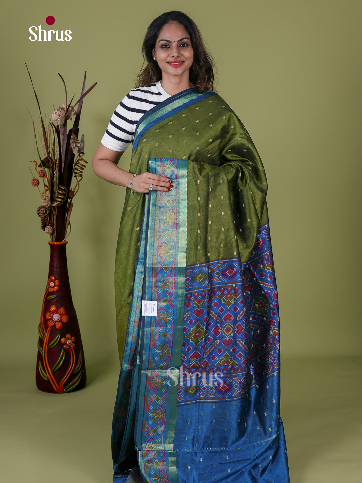 Semi Patola Saree - EH18076