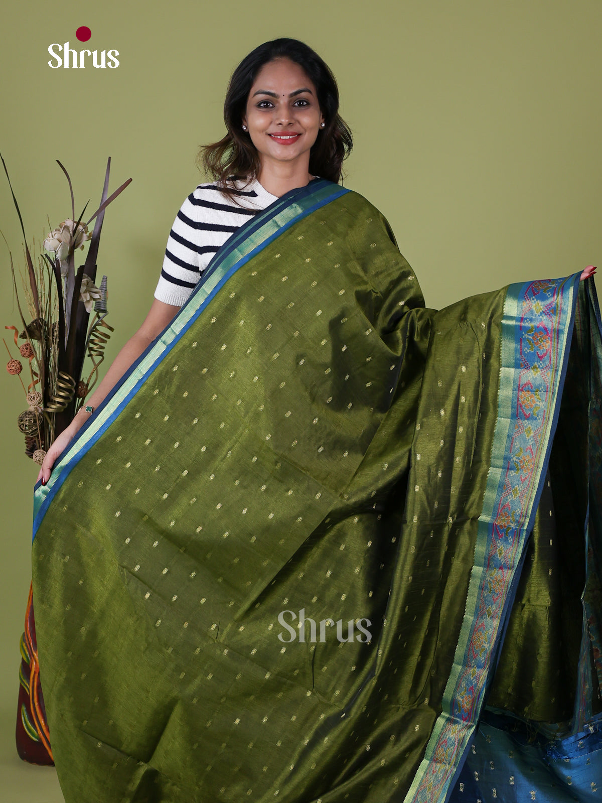 Semi Patola Saree - EH18077