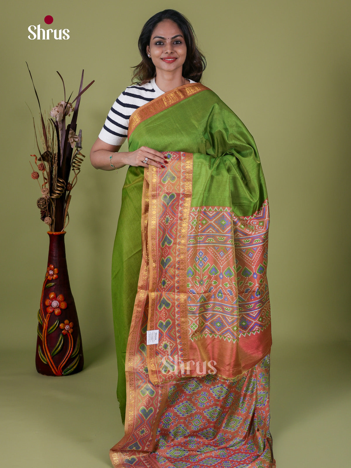 Semi Patola Saree - EH18079