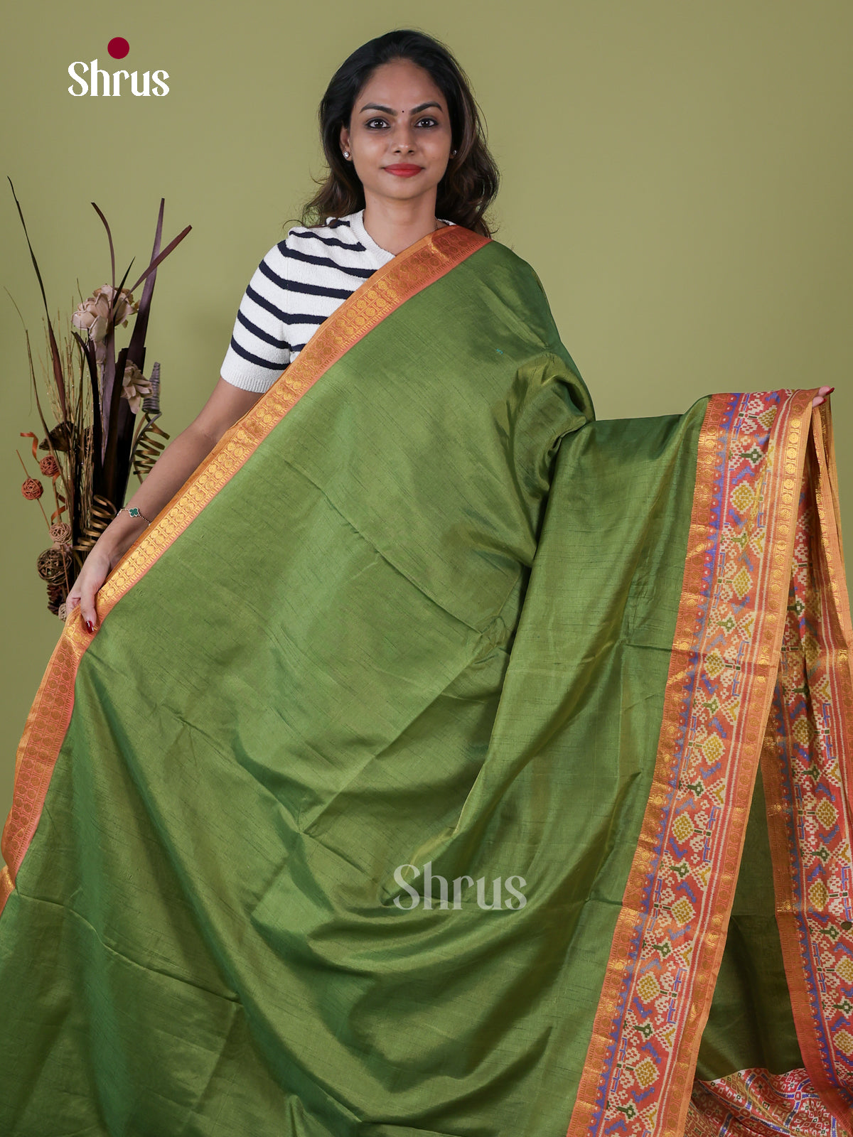 Semi Patola Saree - EH18080