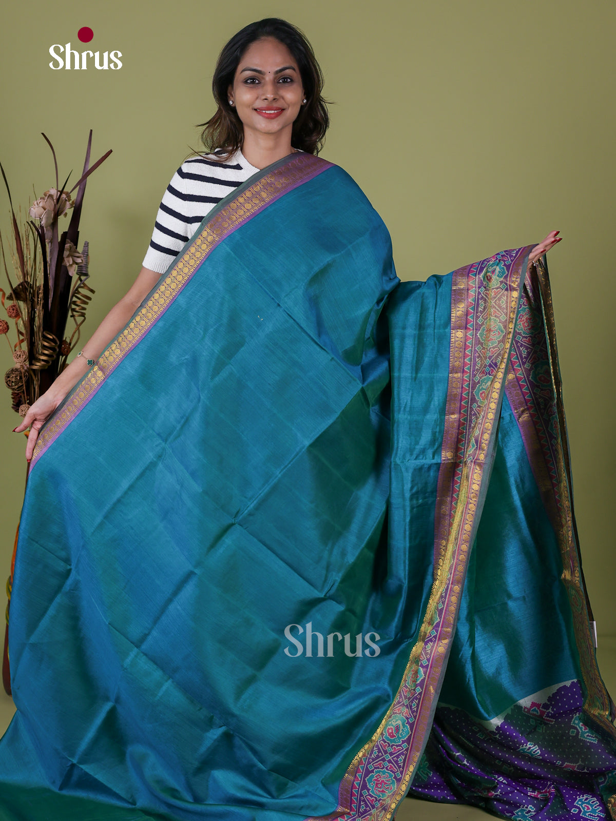 Semi Patola Saree - EH18087
