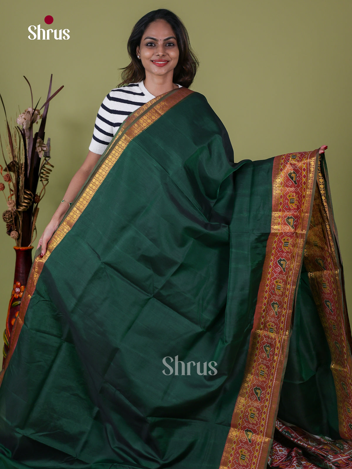 Semi Patola Saree - EH18088
