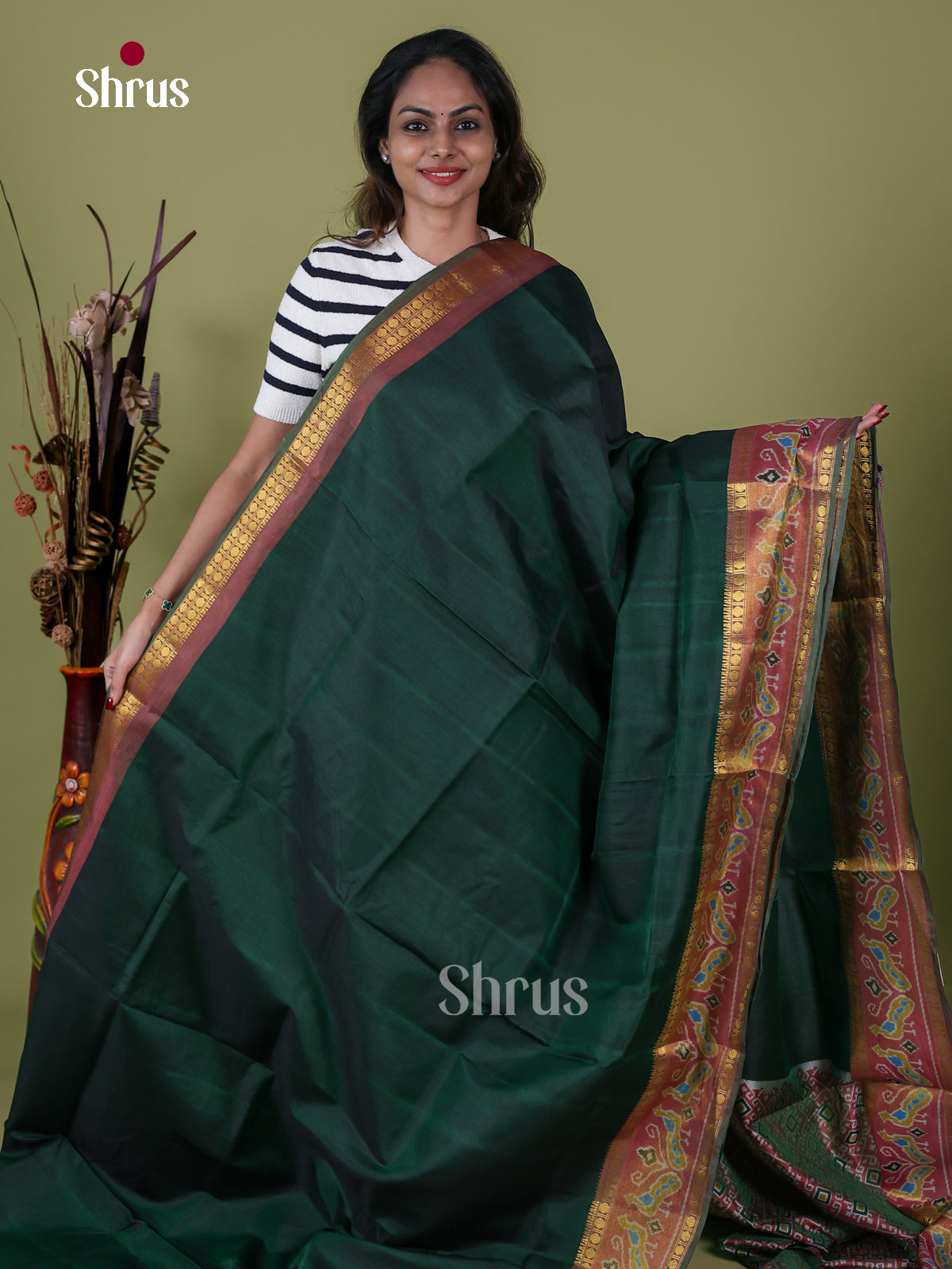 Semi Patola Saree - EH18090