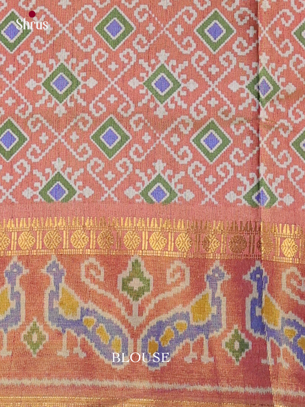 Semi Patola Saree - EH18096